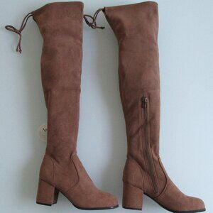 NNG (NWT) Over The Knee Suede Boots Size 8 M